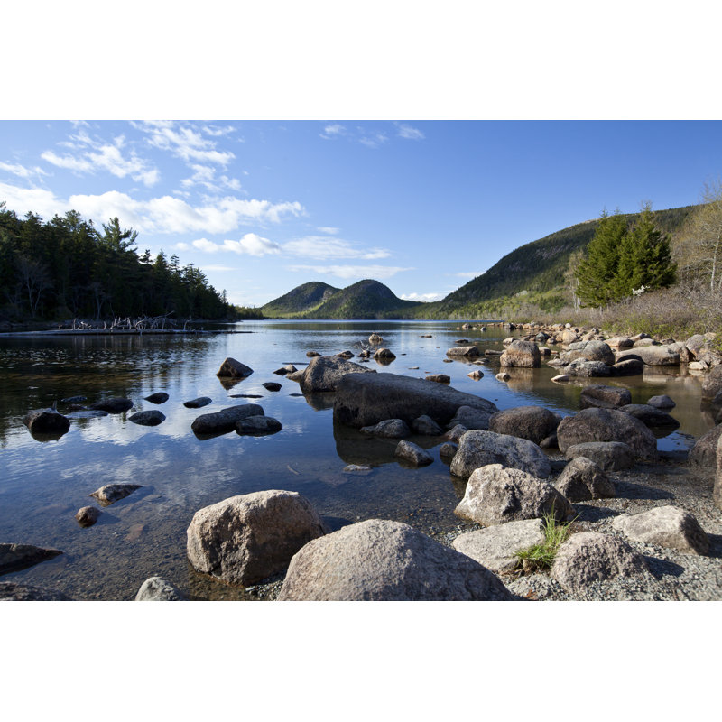 Jordan Pond - Wrapped Canvas Print, 30cm H x 46cm W x 3.8cm D