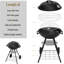 WOLTU 33cm W Kettle Charcoal Grill