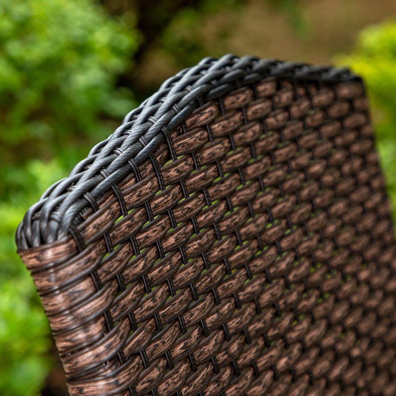 Chaise de terrasse avec coussin Argirios