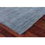 New Zealand Wool Wool Striped Area Rug in Denim Blue-49811201