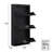Antibacterial 3 Tier Metal Shoe Cabinet without Holes-1377760498