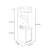 Semi-Circular Freestanding Panoramic Fish Aquarium