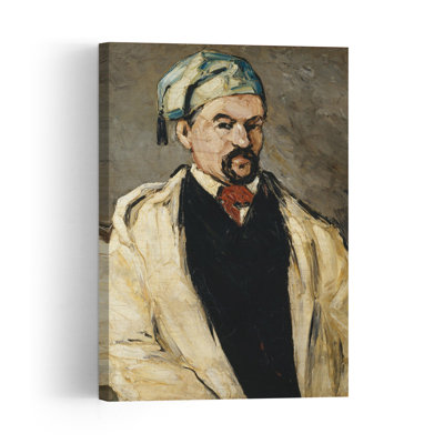 Antoine Dominique Sauveur Aubert, L'oncle de l'artiste, 1866. Estampe d'art mural abstraite impressionniste contemporaine.