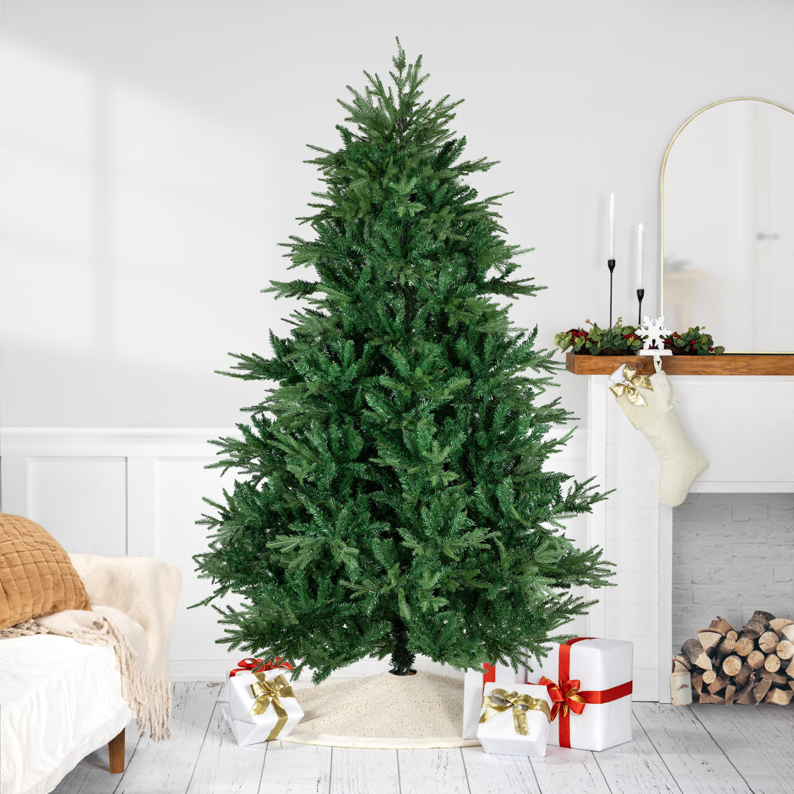 Pine Christmas Tree, 7'5'' H