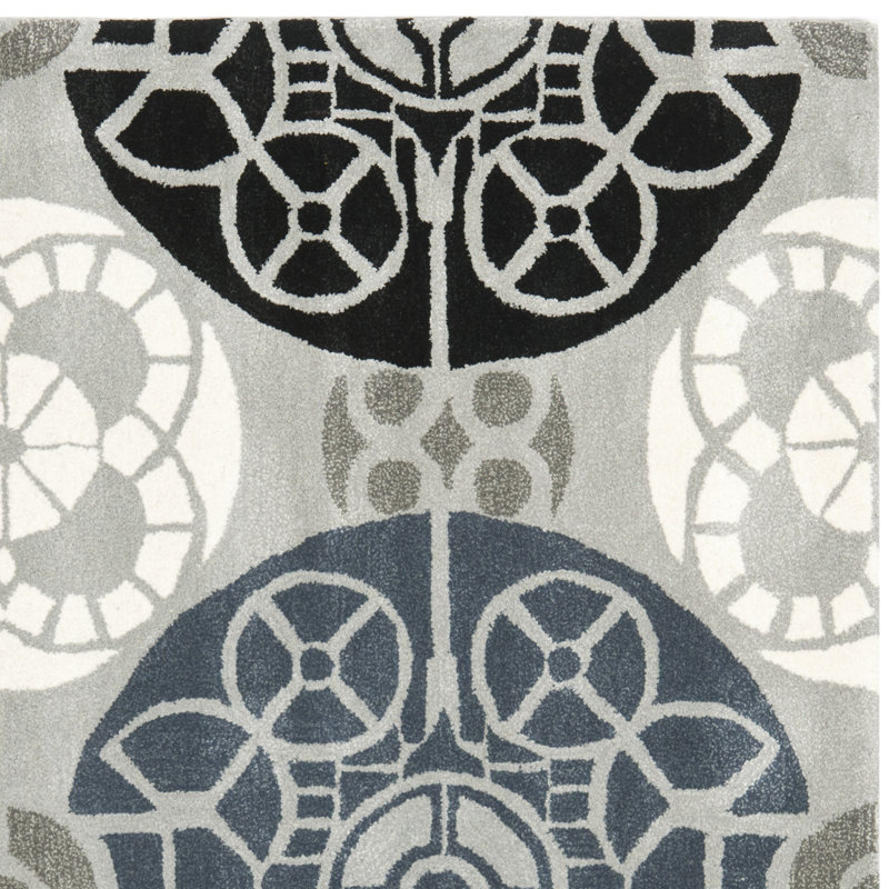 Mclean Wool Hand Woven Area Rug, Rectangle 122 x 183 cm