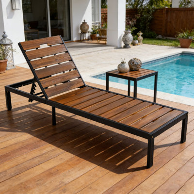Chaises longues d'extérieur pour piscine
