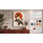 Moonlit Cherry Blossom Japandi - Wrapped Canvas-1630187308-1630187311
