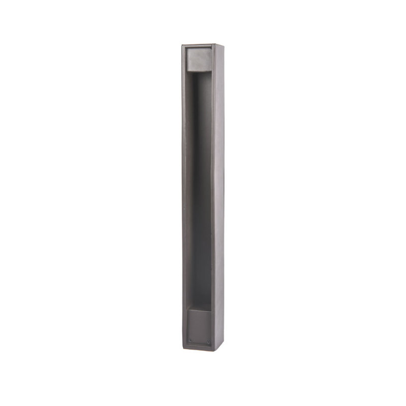 Gate LED Bollard Light, 2700K, Bronze on Aluminum