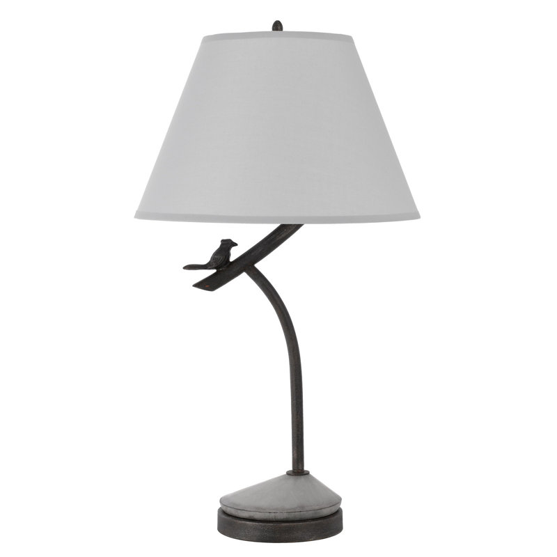 Lampe de table noire 33 po Vardy