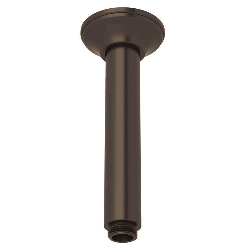 Rohl 7" Ceiling Mount Shower Arm, Tuscan Brass