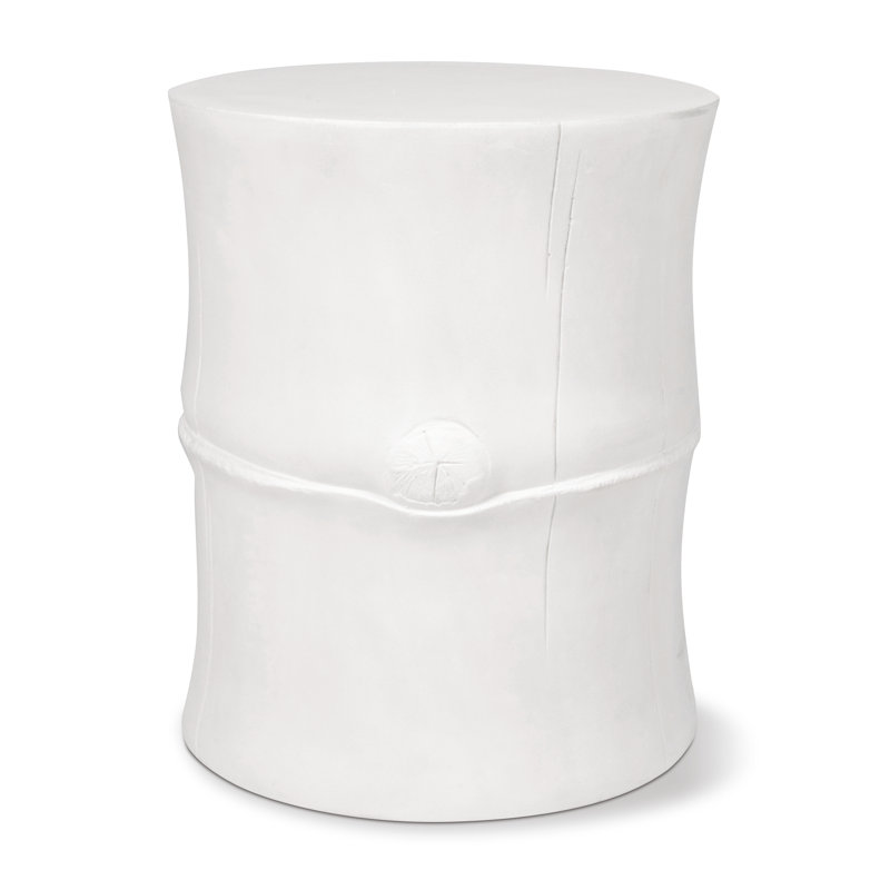 Perpetual Garden Stool, Ivory White