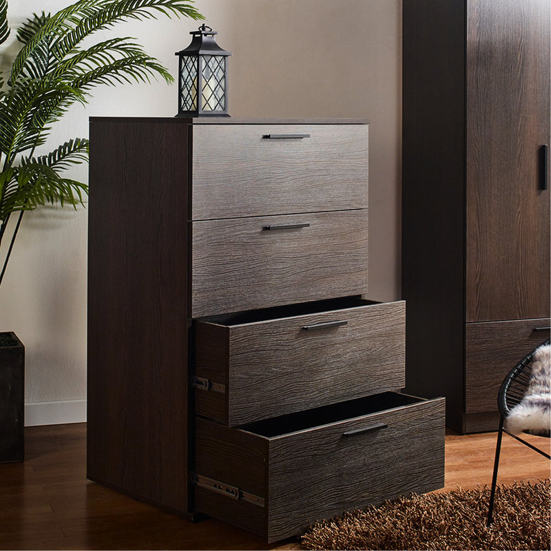 Extra Deep Drawer Storage Heat Chest In Dark Brown For Ample