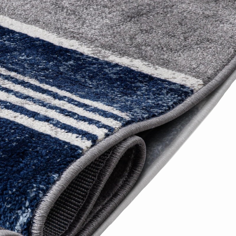 Castera Abstract Area Rug, Rectangle 80 x 150cm