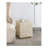 14X14x18" Square Capiz Stool