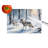 Winter Wolves Glass Cutting Board