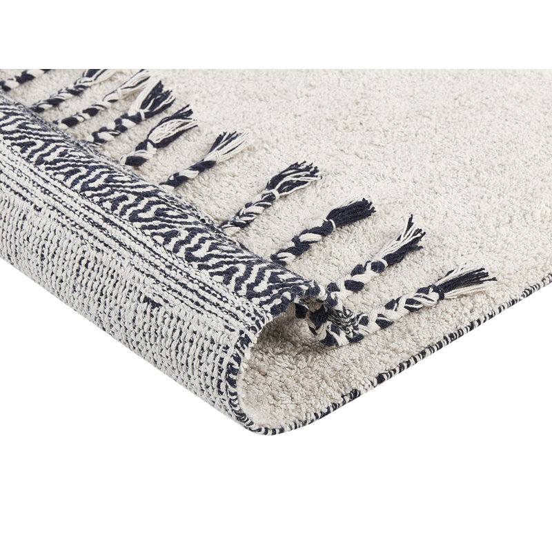 Bachar Moroccan Hand Woven Area Rug, Rectangle 140 x 200cm