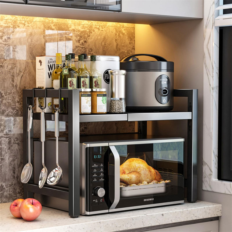 Adonnis Steel Baker's Rack with Microwave Compatibility