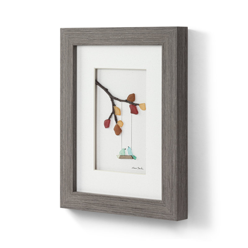 Fall Gray Wall Art - 8X10in