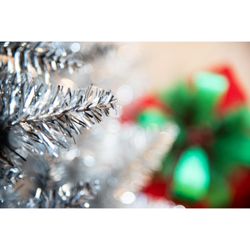 6.89' H Lighted Artificial Christmas Tree