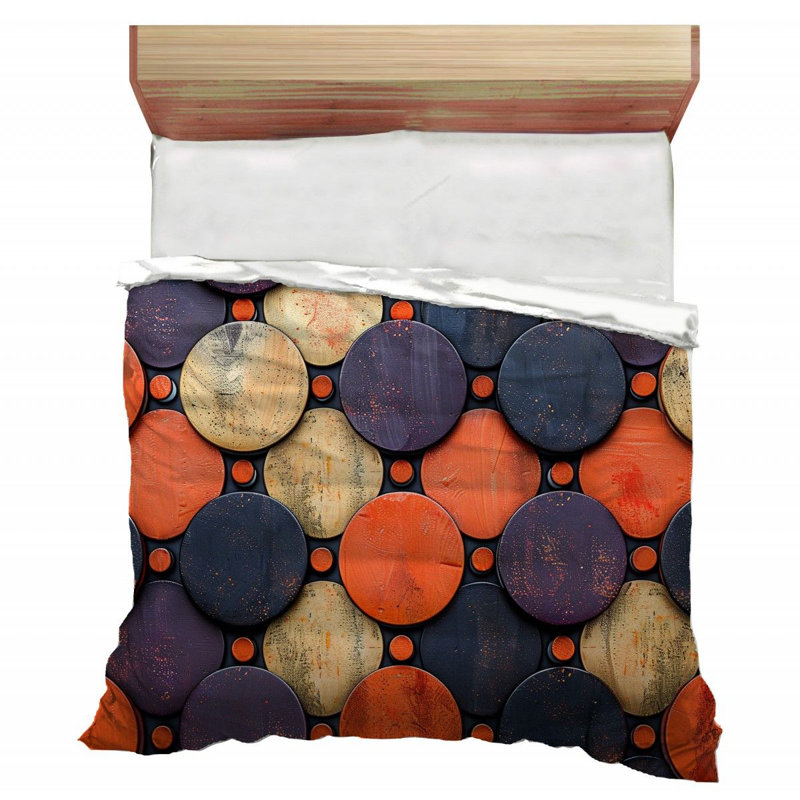 Geometric Microfiber / Polyester Comforter, Twin Comforter