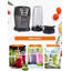 CHB Series COMMERCIAL CHEF Personal Blender with 6 Stainless Steel Blades, LED Display
