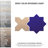 Argile Star with Cross 7 In. X 14 In. Porcelain Floor And Wall Tile Kit-99026666