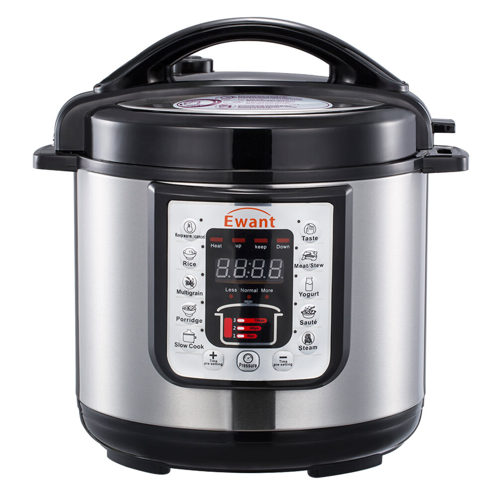 T-FAL 6-Quart Programmable Electric Pressure Cooker at