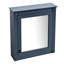 Armoire de rangement de salle de bain 24 po x 27 po avec miroir, fixation murale, tablettes réglables, économiseur d'espace, articles de salle de bain modernes et économiseur, salle de bain-118732245