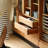 American style retro floor mounted bookcase