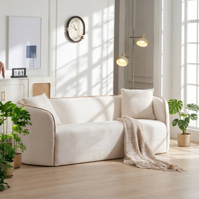 Canapé 3 places Coral l 82 po x P 30 po x H 27,5 po Coral