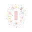 Lettre illustrée I rose - impression-52820258-52820269-52820255