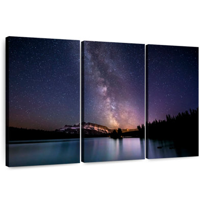 Oberle Milky Way Above Two Jack Lake