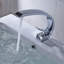 Robinet de salle de bain chromé, robinet pour lavabo de salle de bain, robinet de salle de bain monotrou moderne