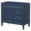Meuble-lavabo de salle de bain 91 cm (36 po) - Bois massif avec 2 tiroirs, un tiroir basculant et une finition moderne et pratique.