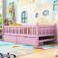 Lit plateforme simple avec tiroirs de rangement-347652992