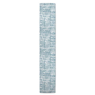 Chemin de table aztec tribal stamp Harvir
