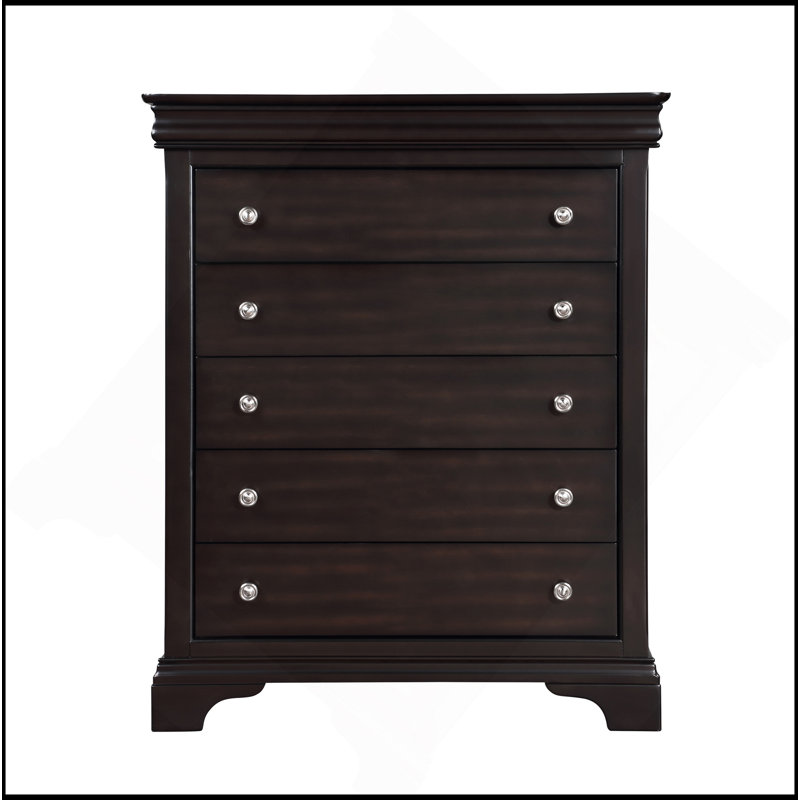 Dominique - Commode - Brun foncé