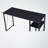 Ramp desk with finish-111786677
