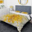 Glam Yellow Explosion Blocks I - Ensemble de housse de couette abstrait - Polyester en microfibre-38758817