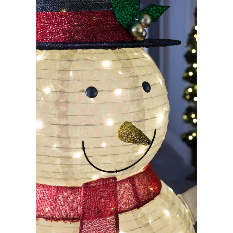 Pre-lit Snowman Christmas Figurines & Collectibles