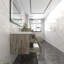 Ensemble de meuble-lavabo mural simple 55 po Moreno Bailey-87461439