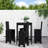 Avionne Brayden Studio Bar Set with Wood Frame and Solid Wood Outer Material-28987874