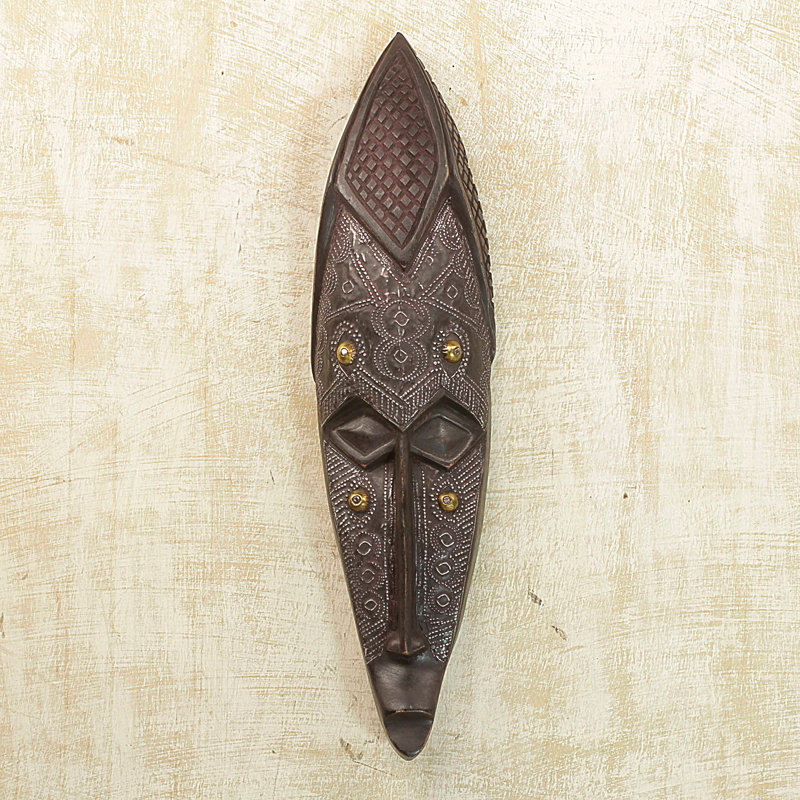 Handmade Boho People Wall Decor on Wood
