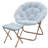 Amey Foldable Round Saucer Chair Portable Dorm Chair Lounge Chair Accent Chair for Bedroom Living Room-1104306572-1110185526-1137783172