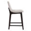 Upholstered Counter Stool with Solid Wood Legs-119721201-119721199
