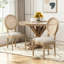 Chaise de salle à manger élégante avec un design ergonomique et un rembourrage confortable, pour les cuisines modernes et traditionnelles.-819358791