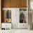Faera Hall Tree 86.8'' Wide with Bench and Shoe Storage