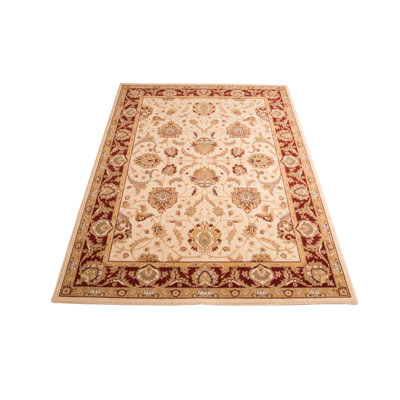 Barkett Oriental Wool Area Rug