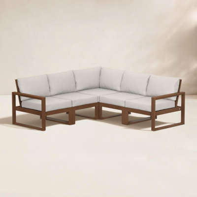 POLYWOOD® Edge 85" Patio Sectional