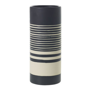 Black/White Ceramic Table Vase